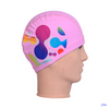 China Factory Color Printed Custom PU Swimming Cap Colored Swim Cap