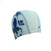 China Factory Color Printed Custom PU Swimming Cap Colored Swim Cap
